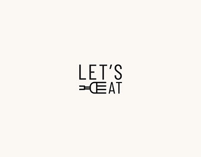 Let's Eat - Food Blogger Logo