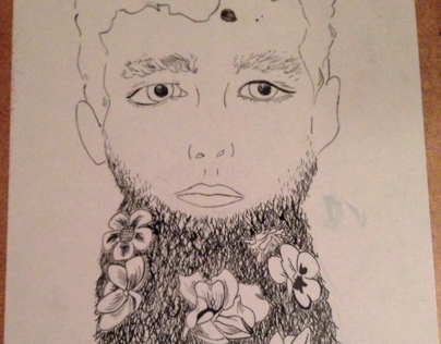 Flower beard