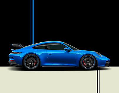 Porsche 911 Poster Design