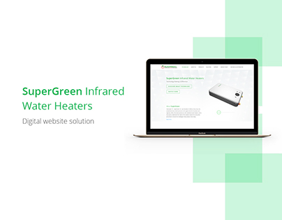 Supergreen Infrared Water Heaters - Website