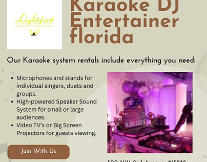 karaoke DJ entertainer in Florida