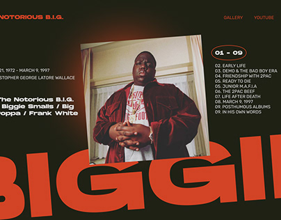 THE NOTORIOUS B.I.G. BIOGRAPHY