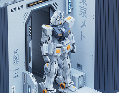 AREA-01 Station │ Concept art