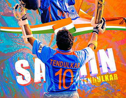 Sachin Tendulkar Poster Design | Cricket