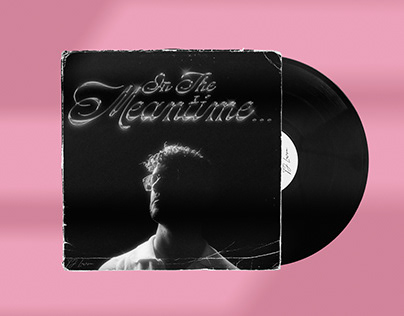 Album Cover Art Design: "In The Meantime" by TJ Lawson