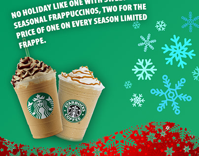 Starbucks Seasonal Ad design
