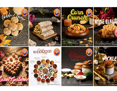 Indian Pickles, Sweets and Snacks | Harsh Designs
