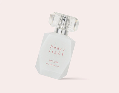 Heartlight fragrance packaging design