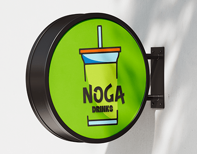 LOGO DESIGN NOGALERA MARKET / NOGA DRINKS
