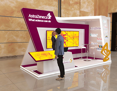 Astrazeneca - 5x2 Exhibition Booth.