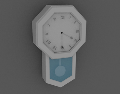 Clock 3D Modelling
