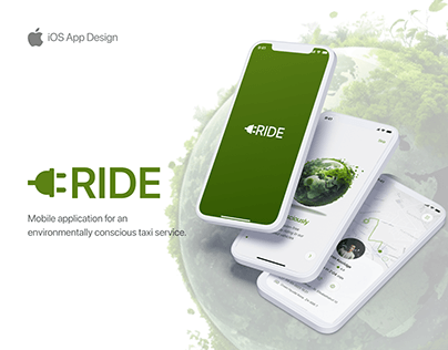 eRide mobile app for sustainable taxi service