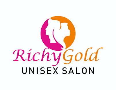 Unisex Salon Logo (RichyGold)