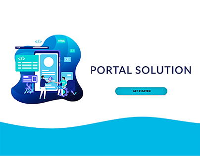 Landing Page Business Portal