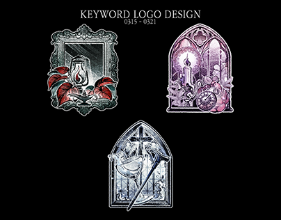 keyword logo design 0315-0321