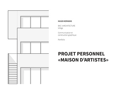 AOÛT 2022 - Projet personnel « Maison d’artistes»