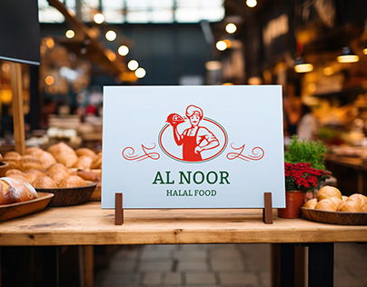 Al Noor Halal Food Logo