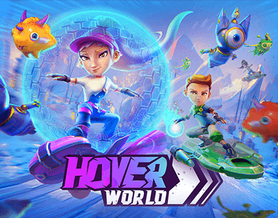 HOVER WORLD | game art concepts