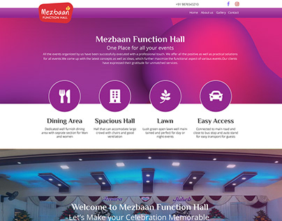 Mezbaan Function Hall Belagavi Website