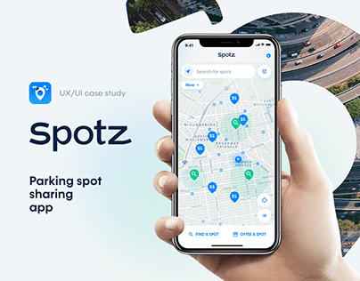 Spotz - parking spot sharing app