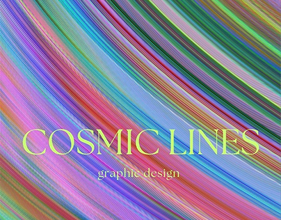 COSMIC LINES #3 / Graphic design