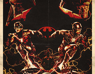 DC's THE FLASH Poster Arts
