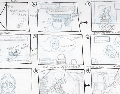 Storyboard (Lizzy and The Giant Hollows)