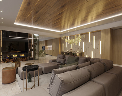 Penthouse Design in SOHO Tower, Paphos, Cyprus