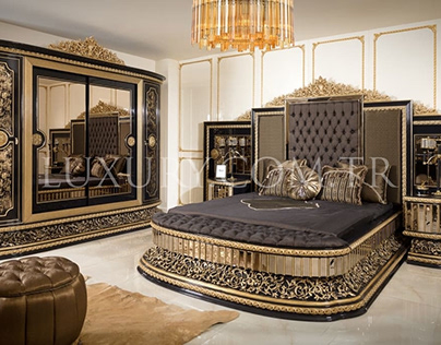 Classic bedroom ( Lüks Hercai Klasik Yatak Odası )