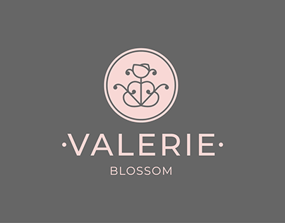 Valerie Blossom (florist) branding