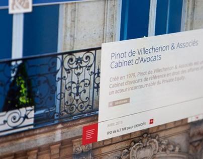 Pinot de Villechenon & Associés - Site Web