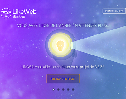 Likeweb Start-up - Web design