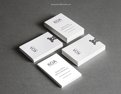 KOA Communications Logo & Business card