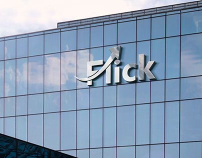 flick app logo design