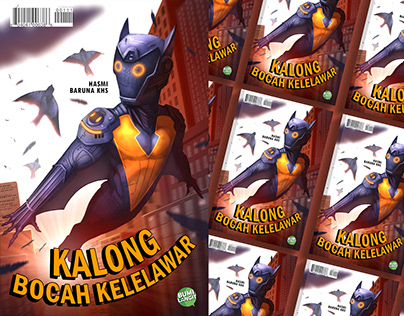 KALONG BOCAH KELELAWAR - Comic Cover Artwork