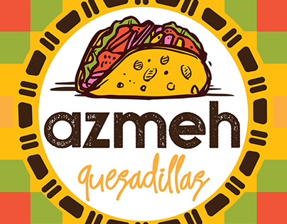 Branding. AZMEH QUESADILLAS