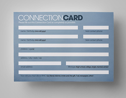 Connection Card