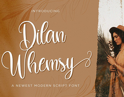 Dilan Whemsy - Modern Script Font