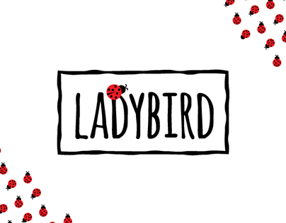 Ladybird washable pads naming and branding
