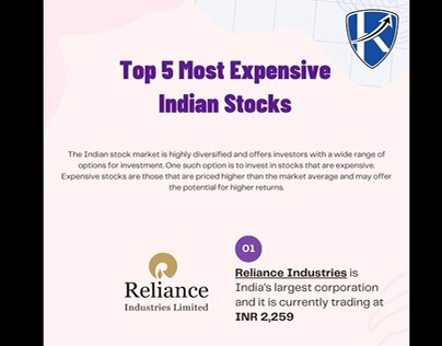 Top 5 most expensive Indian stocks