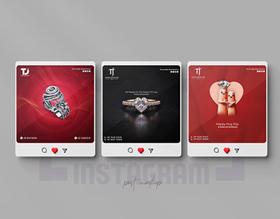 Project thumbnail - Diamond Jewellery Creative Posts | R99 Brand Makers