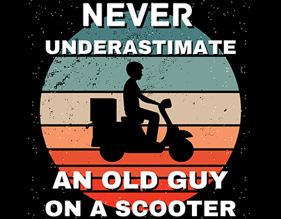 Never Underestimate An Old Man With A Scooter