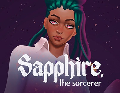 Sapphire, the sorcerer | Character Design
