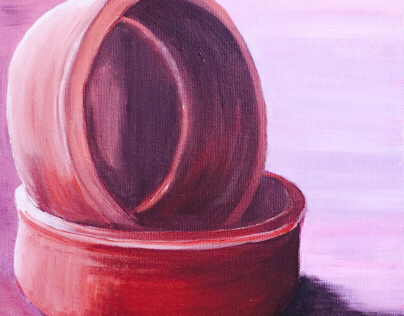 Oil paint on canvas, 35x25 cm, 2017
