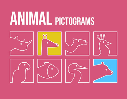 Animal pictograms