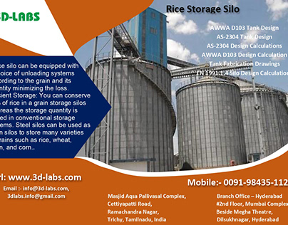 rice storage silo design