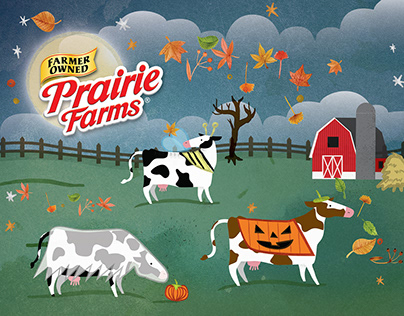 Fall Farm Illustration