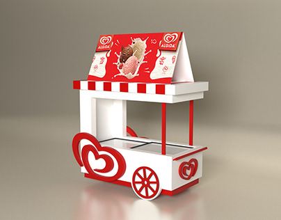Algida Ice cream Cart Design