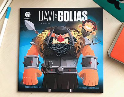 Davi e Golias - Childrens Book
