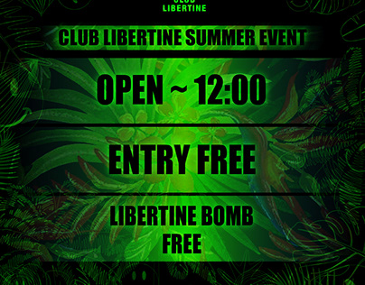 LIBERTINE summer event